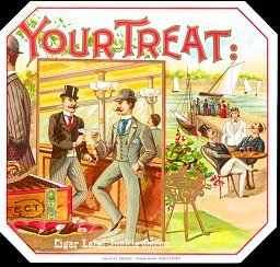 Your Treat outer cigar label
